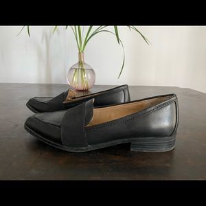 Black Leather Loafer
